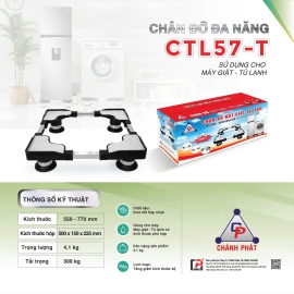CHÂN ĐỠ MÁY GIẶT - TỦ LẠNH - CTL57-T