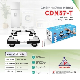 CHÂN ĐỠ MÁY GIẶT - TỦ LẠNH - CDN57-T