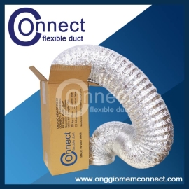 Ống Gió Mềm Connect không cách nhiệt ALU+