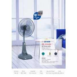 Quạt lửng Senko LS1630 3 cánh 47W