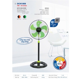 Quạt đứng Senko DCN1808 5 cánh 75W