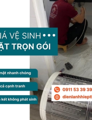 Bảng giá vệ sinh máy giặt trọn gói, cam kết không phát sinh