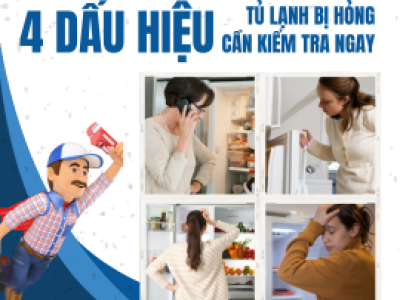 4 Dấu hiệu tủ lạnh hỏng - Cần kiểm tra ngay