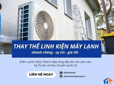 Cung cấp & thay thế vật tư máy lạnh TP.HCM | Điện Lạnh Hiệp Thành
