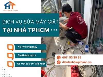 Sửa chữa máy giặt tại TP.HCM chuyên nghiệp