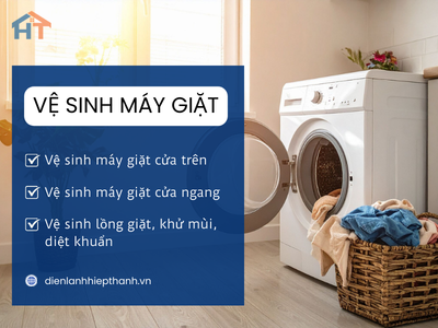Dịch vụ vệ sinh máy giặt toàn diện - Giá tốt, nhanh chóng tại Tân Phú