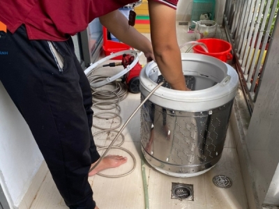 Hướng dẫn các bước vệ sinh máy giặt tại nhà đơn giản, nhanh chóng